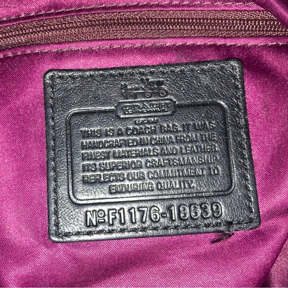 Coach Op Art Handbag 18639 - Picture 2 of 14